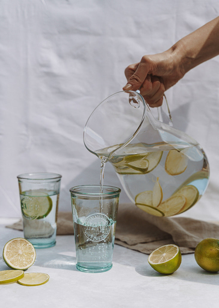 Infused Water with Herbs, Citrus, + Fruit - Champagne Tastes