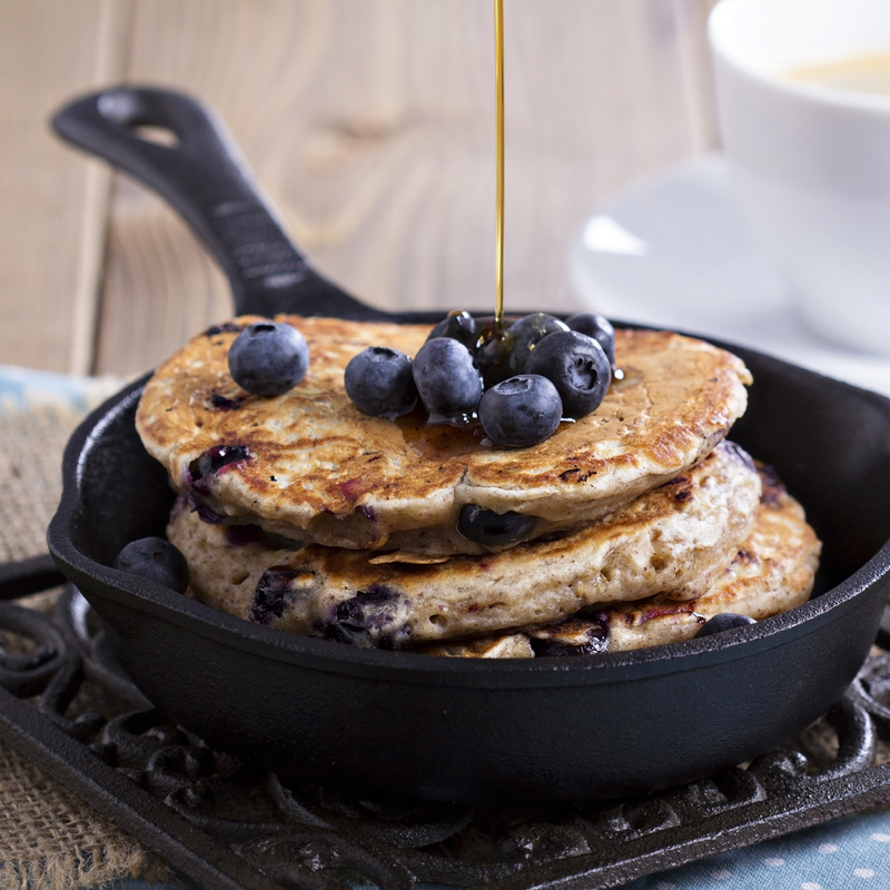 Earl Grey Infused Protein Pancakes