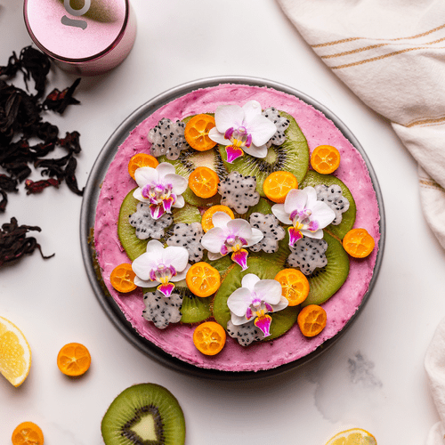 Savoring Delight: Homemade Hibiscus Cheesecake Recipe