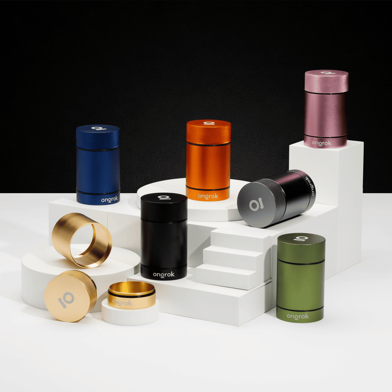 Aluminum Metal Storage Jar ONGROK USA 