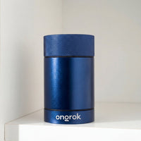 Aluminum Metal Storage Jar ONGROK USA Blue 