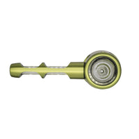 Portable Glass Aluminum Bubbler Pipe ONGROK USA Green