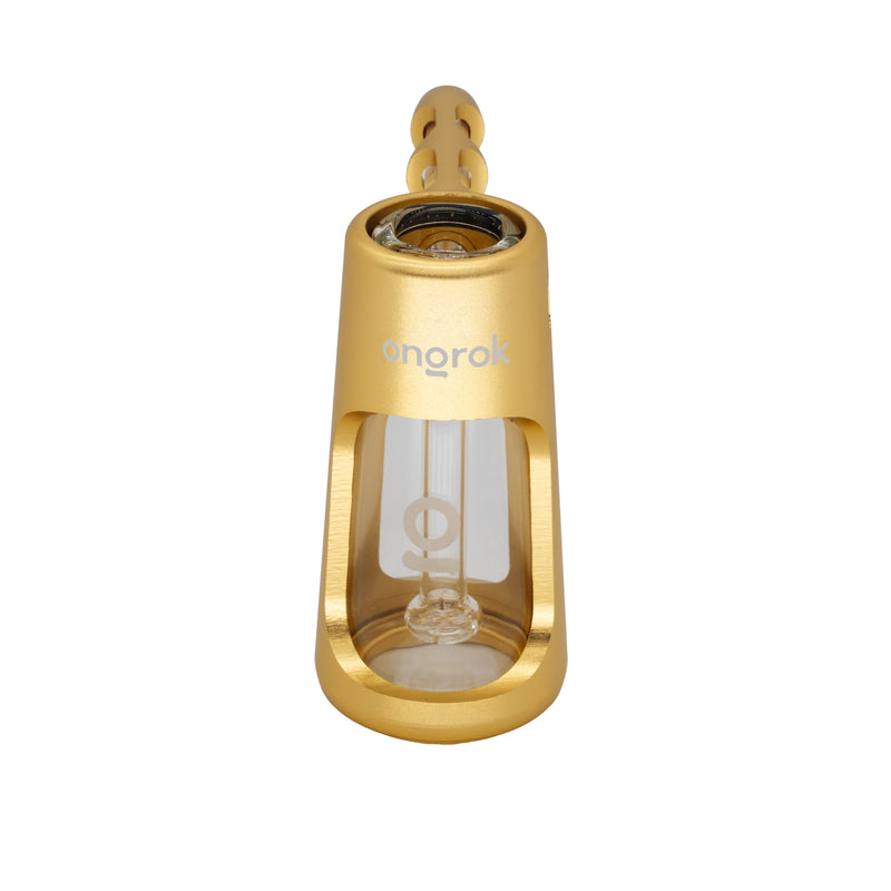ONGROK Portable Glass Aluminum Bubbler Pipe ONGROK USA 