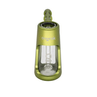 Portable Glass Aluminum Bubbler Pipe ONGROK USA Green