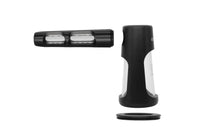 Portable Glass Aluminum Bubbler Pipe ONGROK USA Black