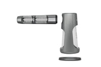 Portable Glass Aluminum Bubbler Pipe ONGROK USA Grey