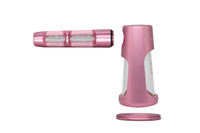 Portable Glass Aluminum Bubbler Pipe ONGROK USA Pink