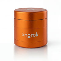 Premium 4 Piece EZ Grinder ONGROK Orange 