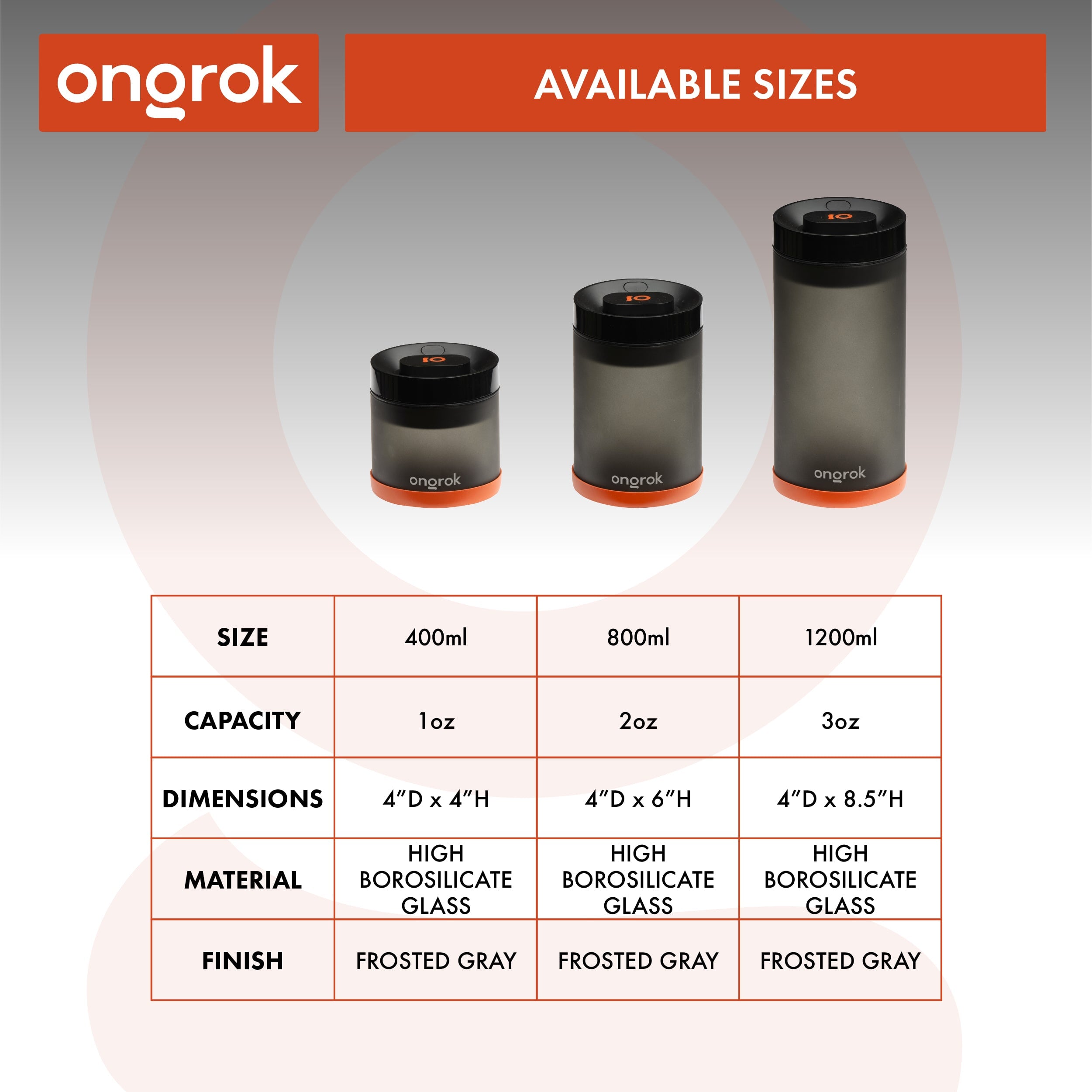 Kitchen Organization | Large Vacuum Pump Jars by ONGROK
