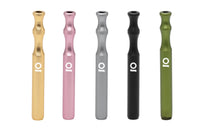 Taster Bat - Aluminum One-Hitter ongrok us, all five colors lined up on a white background