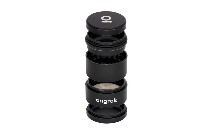 New Size! Mini 5 Piece, Flower Petal Toothless Grinder (55mm) ONGROK USA 