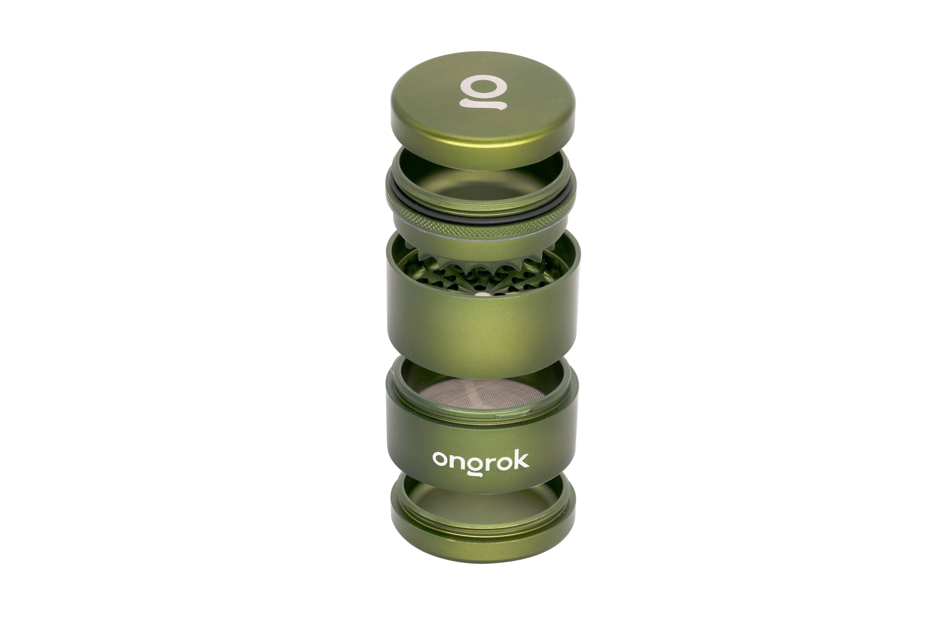 ONGROK Toothless 5-Piece Herb Grinder - New 55mm (2.2in) Size