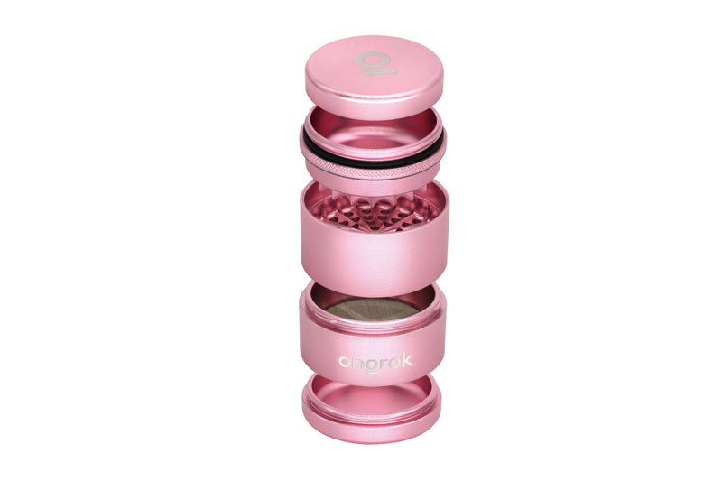 New Size! Mini 5 Piece, Flower Petal Toothless Grinder (55mm) ONGROK USA 