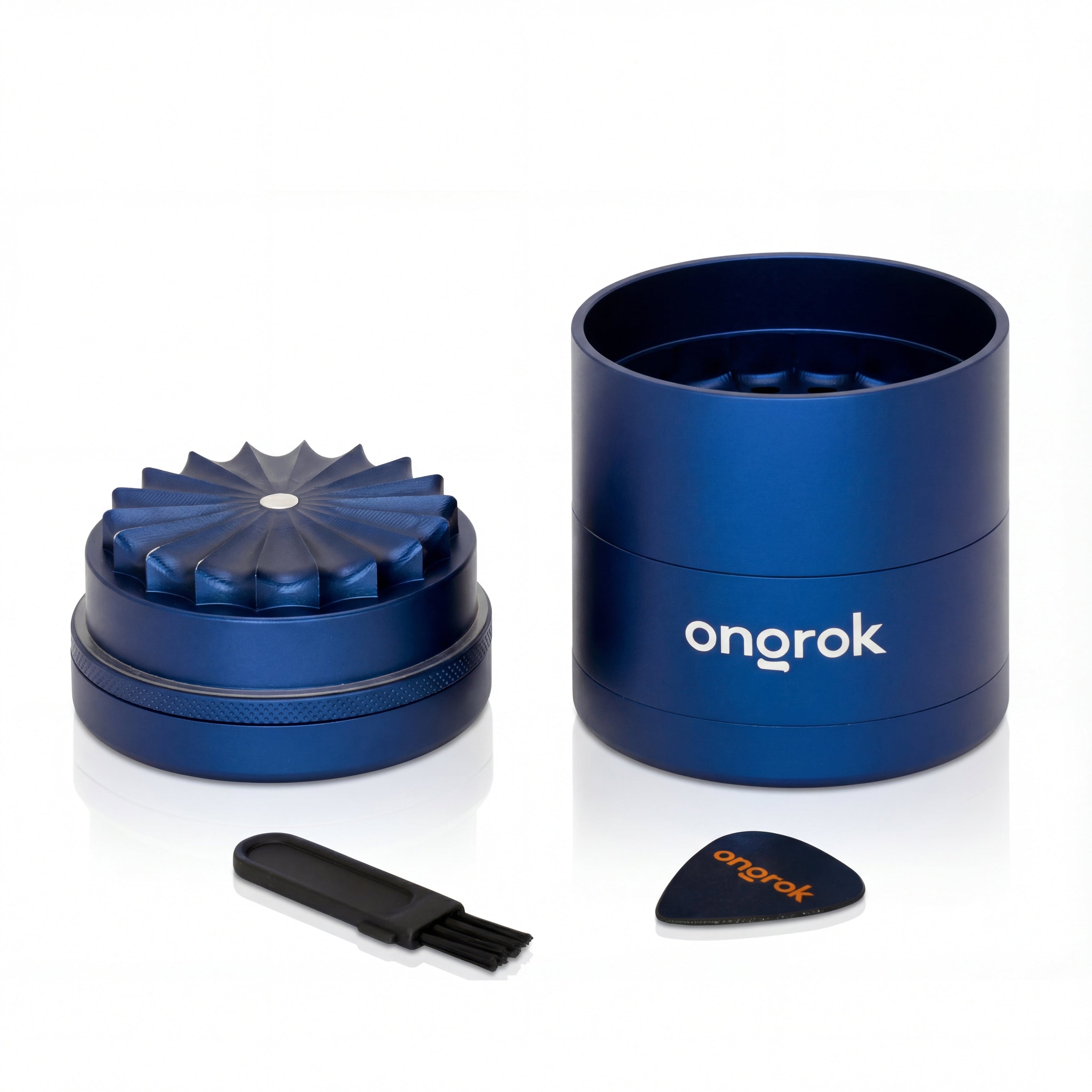 Ongrok Toothless 5-Piece Herb Grinder with storage