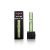 Frosted Glass One Hitter Pipe ONGROK 