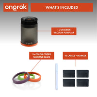 Vacuum Pump Jar 2.0 ONGROK USA 