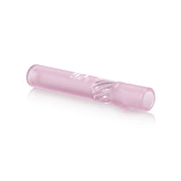Frosted Glass One Hitter Pipe ONGROK Rose Gold 