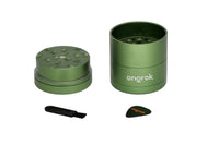 5 Piece Storage Grinder (Pyramid Teeth) ONGROK USA Green 