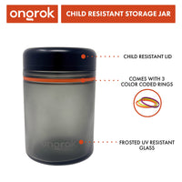 1000ml Child Resistant Storage Jar, 1 pack Home & Garden ONGROK USA 