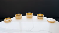 5 Piece Storage Grinder (Pyramid Teeth) ONGROK USA Gold