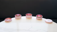 5 Piece Storage Grinder (Pyramid Teeth) ONGROK USA Pink