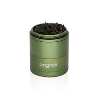 5 Piece Storage Grinder (Pyramid Teeth) ONGROK USA Green