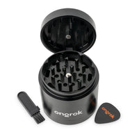 Premium 4 Piece EZ Grinder ONGROK USA Black