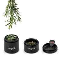 Premium 4 Piece EZ Grinder ONGROK USA Black