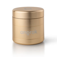 Premium 4 Piece EZ Grinder ONGROK USA Gold