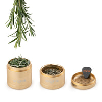 Premium 4 Piece EZ Grinder ONGROK USA Gold