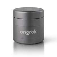 Premium 4 Piece EZ Grinder ONGROK USA Silver