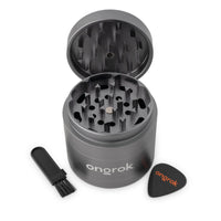 Premium 4 Piece EZ Grinder ONGROK USA Silver