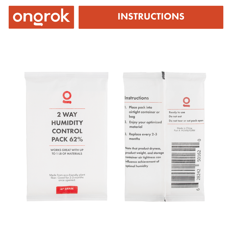 67 g Humidity Pack for Moisture Control - Ongrok USA