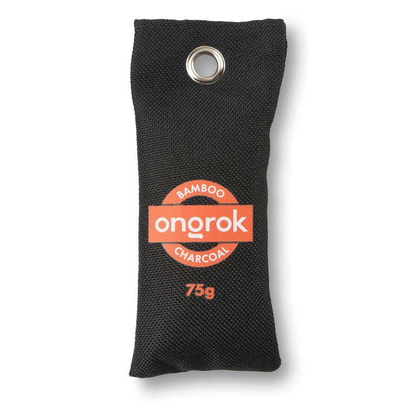 Air Purifying Charcoal Bamboo Bags | 2 Sizes ONGROK 75 g | 2 Pack 