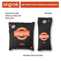 Air Purifying Charcoal Bamboo Bags | 2 Sizes ONGROK 