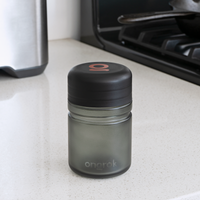 Child Resistant Glass Storage Jar, 3 pack x 180ml each ONGROK 