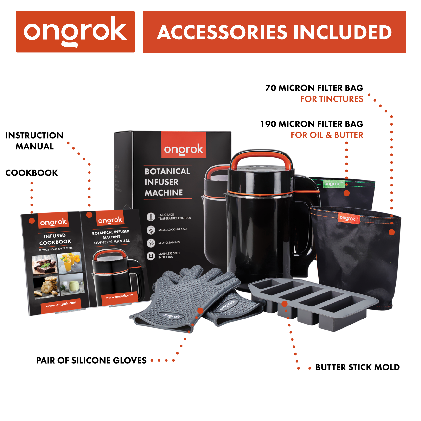 Botanical Infuser Machine and Kit | Butter Maker | ONGROK USA