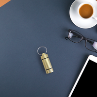 Small Storage Keychain ONGROK USA Gold