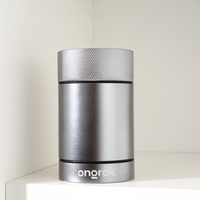 Aluminum Metal Storage Jar ONGROK USA Silver