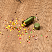 Small Storage Keychain ONGROK USA Green