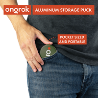 Aluminium Storage Puck ONGROK USA Green
