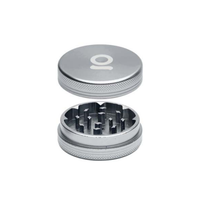 2 Piece Magnetic Grinder (50 mm) ONGROK USA Silver