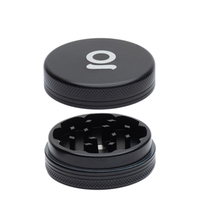 2 Piece Magnetic Grinder (50 mm) ONGROK USA Black