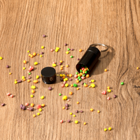 Small Storage Keychain ONGROK USA Black