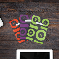 Color-Coded Mylar Bags ONGROK 5x7 100 pack 