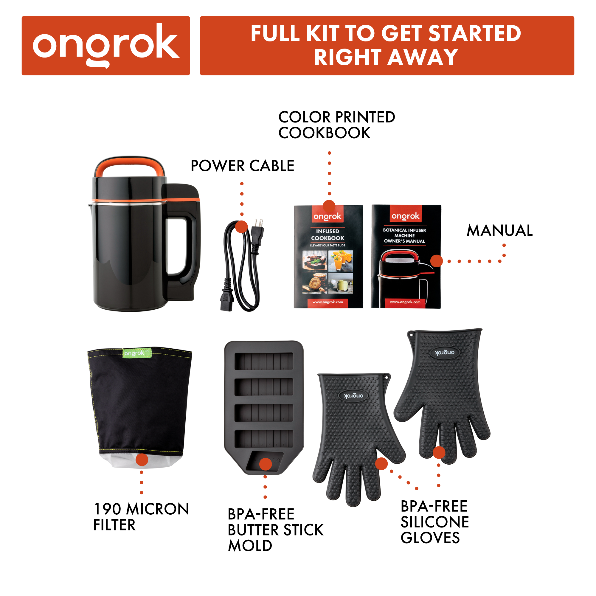 Small Botanical Infuser Machine and Kit | ONGROK USA