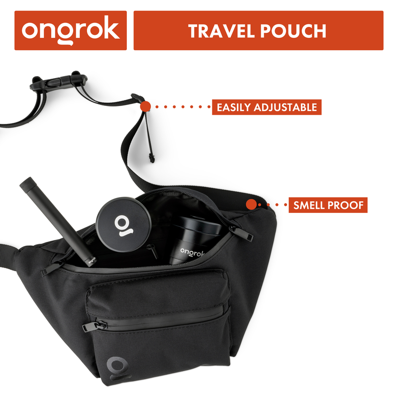 Carbon-lined Fanny Pack / Travel Pouch ongrok us 