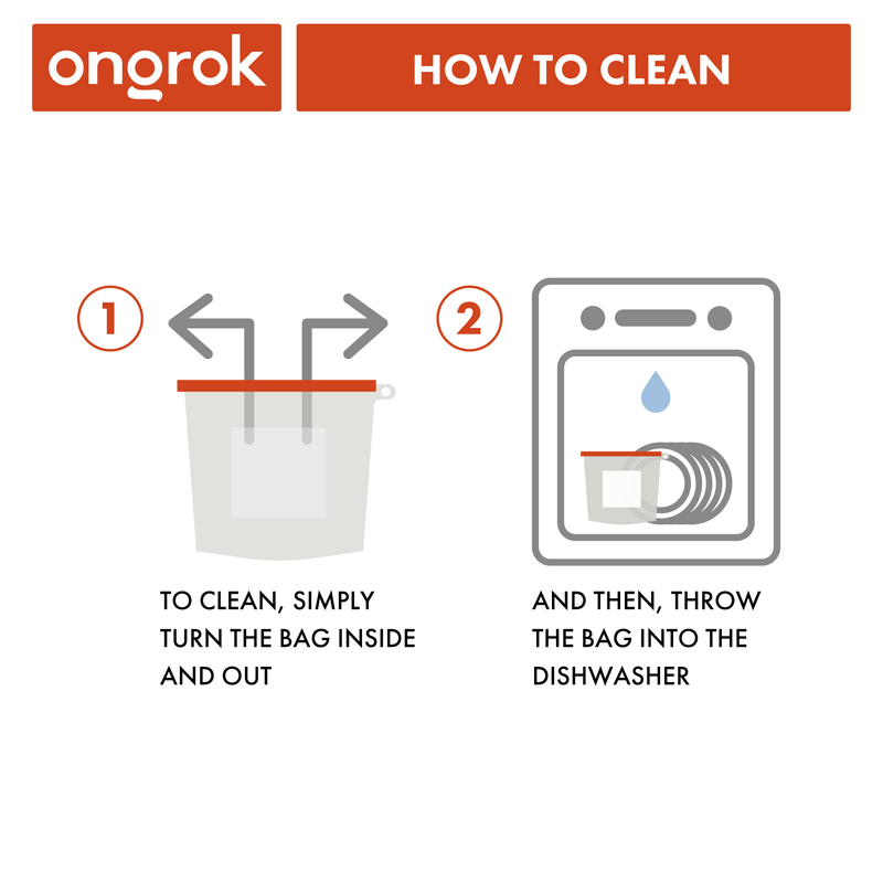 Silicone Oven & Storage Bags ONGROK 