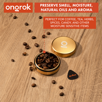 Aluminium Storage Puck ONGROK USA Gold