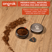 Aluminium Storage Puck ONGROK USA Silver